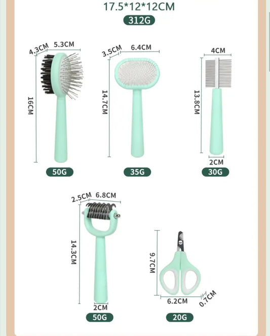 Petovia Premium Cat Grooming Kit