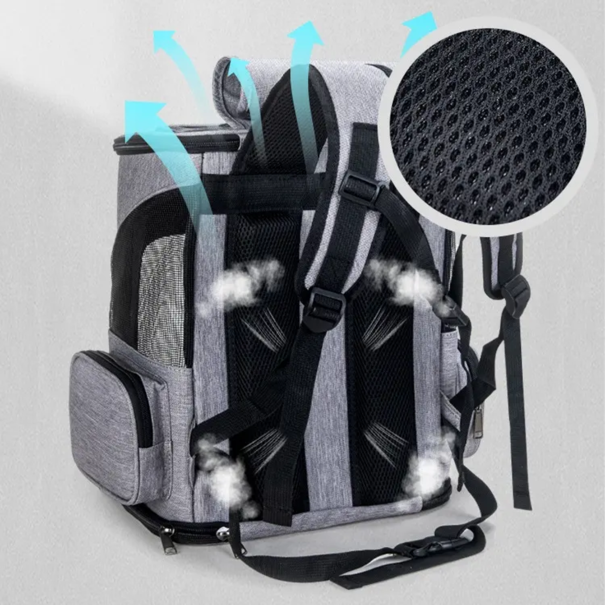 Petovia Expandable Large-Capacity Portable Cat Backpack