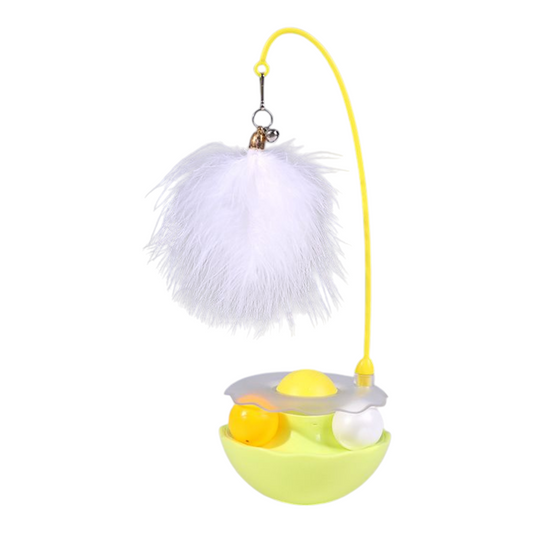 Petovia Interactive Wobble Spinner Cat Toy