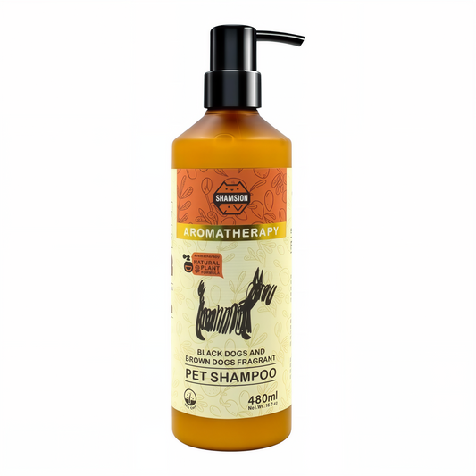 Petovia | Fragrant Shampoo for Black & Brown Dogs 480ml