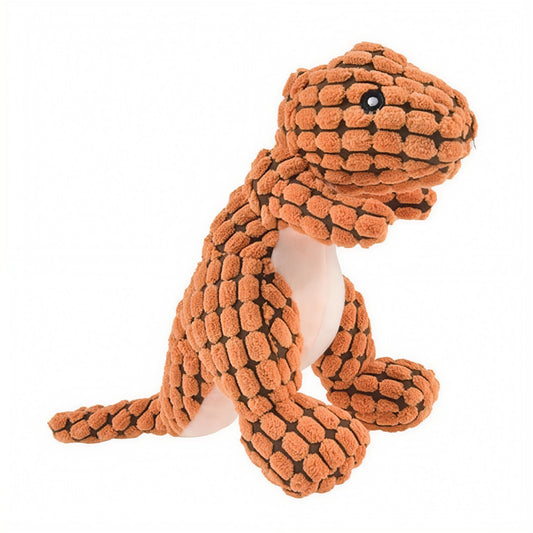 REXY - Petovia Squeaky Plush Dog Toy (Orange)