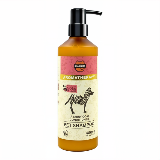 Petovia | Shiny Coat Conditioner Shampoo for Dogs 480ml