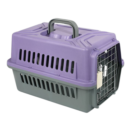 Petovia Large Hard-Shell Pet Travel Carrier – Heavy-Duty Airline Approved Cat & Dog Crate