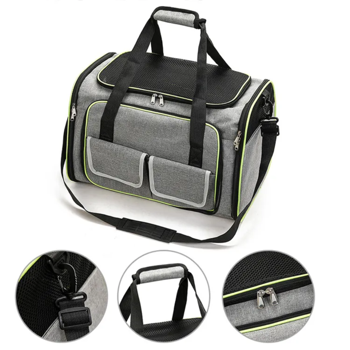 Petovia Expandable Foldable Large-Breathable Pet Shoulder & Hand Carrier