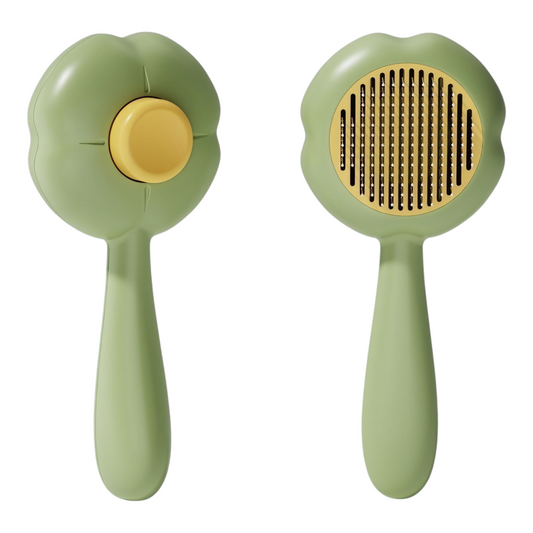 Petovia Creative Self-Cleaning Pet Comb – Effortless Grooming for Cats & Dogs