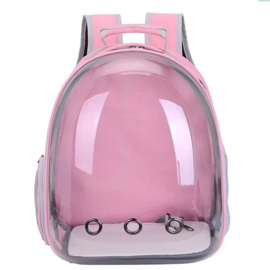 Petovia 360° Transparent Pet Backpack | 4-Side Breathable Air Travel Carrier for Cats