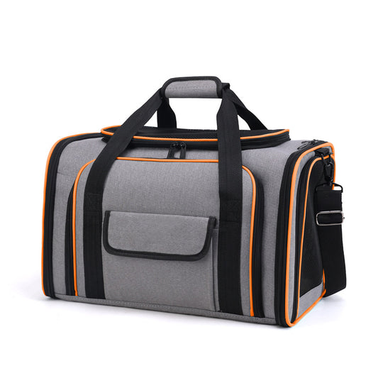 Petovia Expandable Foldable Large-Breathable Pet Shoulder & Hand Carrier