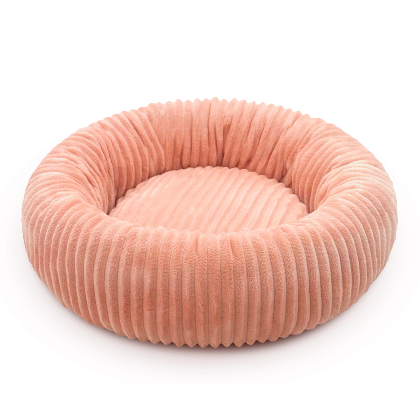 Petovia Flannel Round Dog Bed | Warm Winter Pet Nest