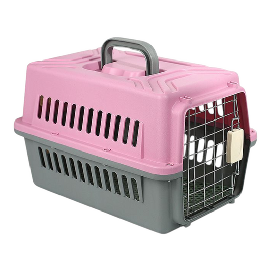Petovia Large Hard-Shell Pet Travel Carrier – Heavy-Duty Airline Approved Cat & Dog Crate