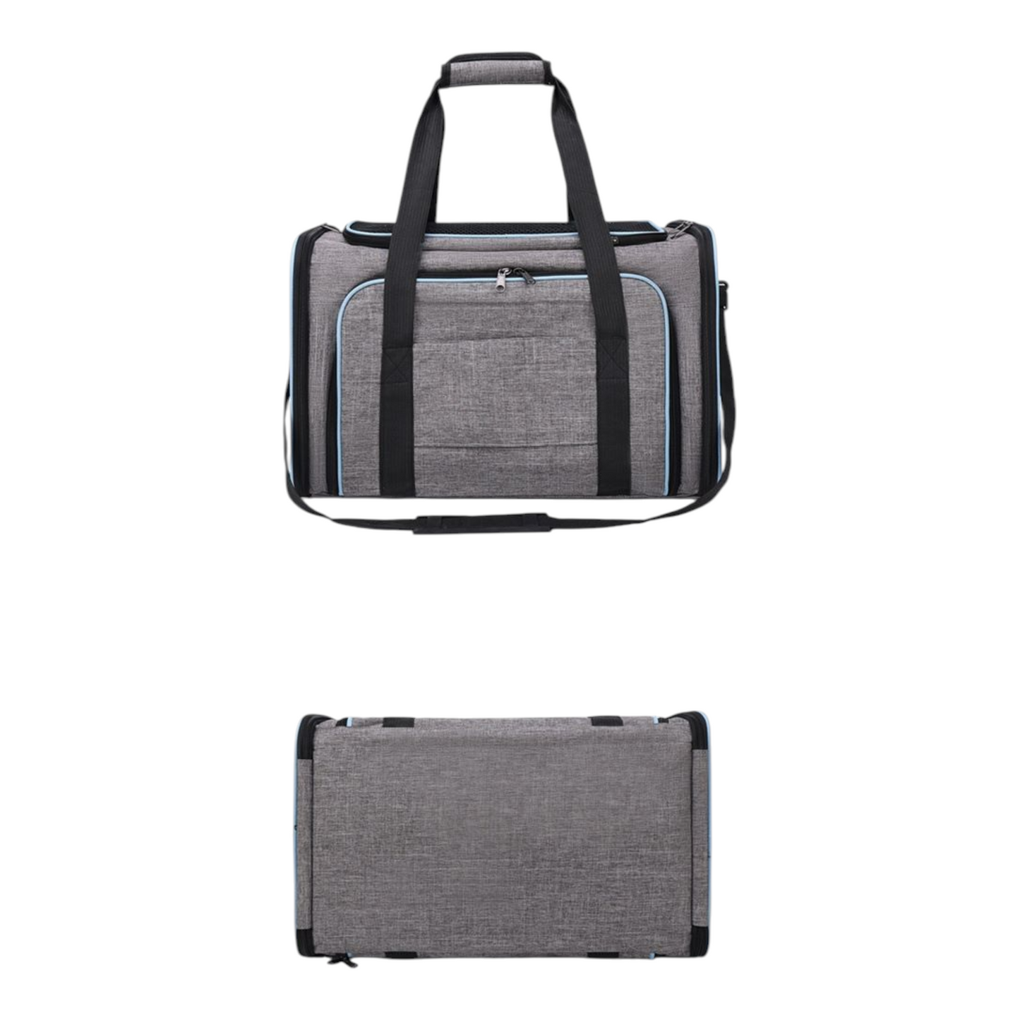 Petovia Expandable Foldable Large-Breathable Pet Shoulder & Hand Carrier