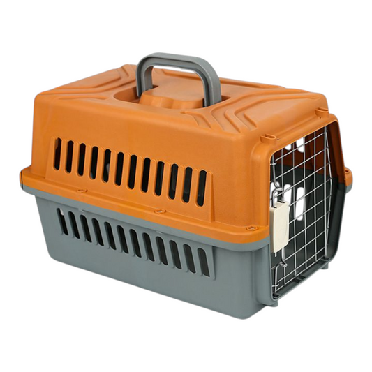 Petovia Large Hard-Shell Pet Travel Carrier – Heavy-Duty Airline Approved Cat & Dog Crate