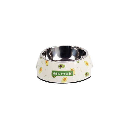 Petovia Stainless Steel Pet Bowl｜Non-Slip Melamine Base