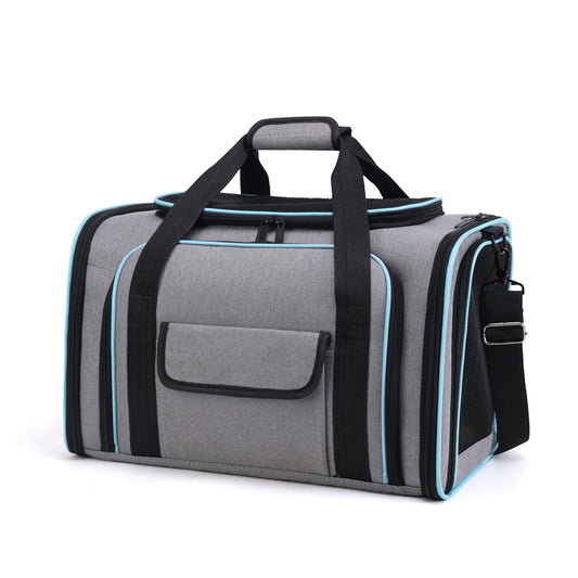 Petovia Expandable Foldable Large-Breathable Pet Shoulder & Hand Carrier