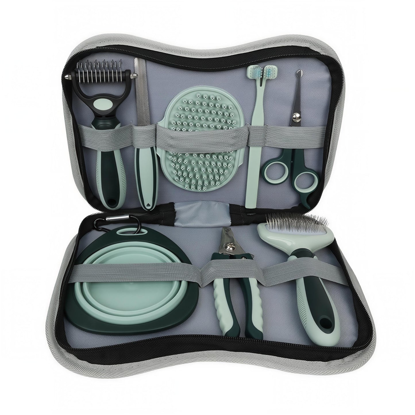 Petovia Premium Pet Cleaning & Grooming 8-Piece Set