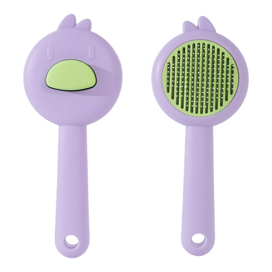 Petovia Creative Self-Cleaning Pet Comb – Effortless Grooming for Cats & Dogs