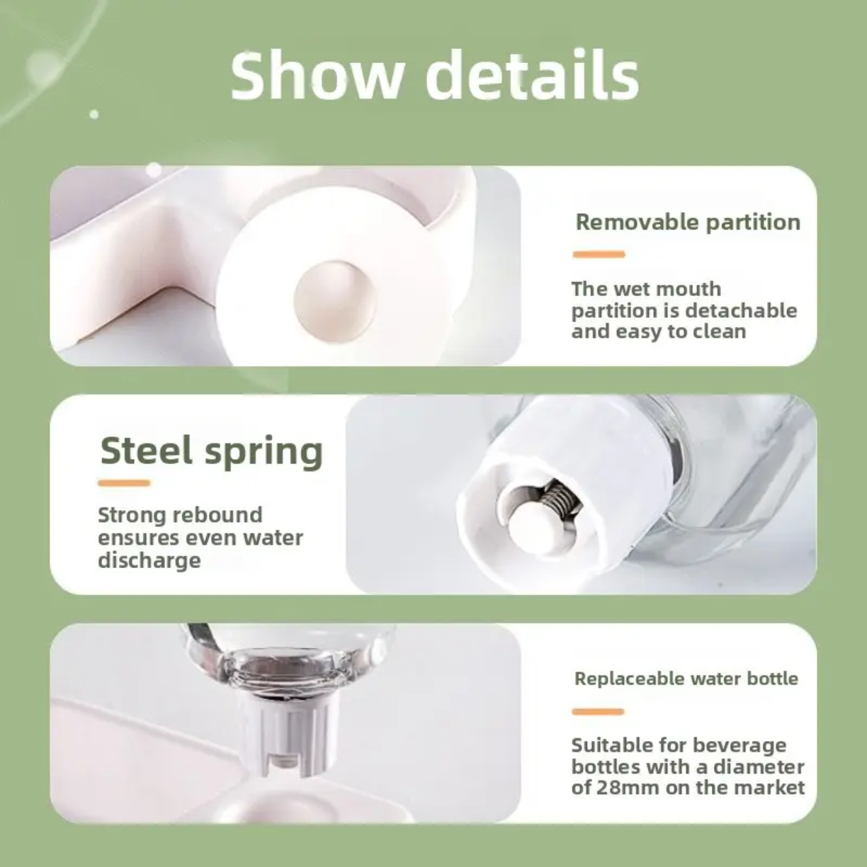 Petovia Automatic Water-Feeding Bowl