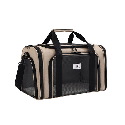 Petovia Portable Airline-Rated Cat & Dog Carrier