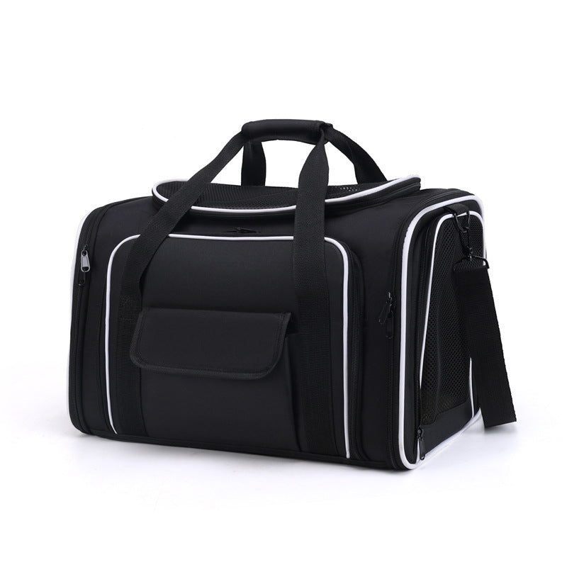 Petovia Expandable Foldable Large-Breathable Pet Shoulder & Hand Carrier