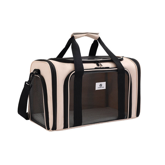 Petovia Portable Airline-Rated Cat & Dog Carrier