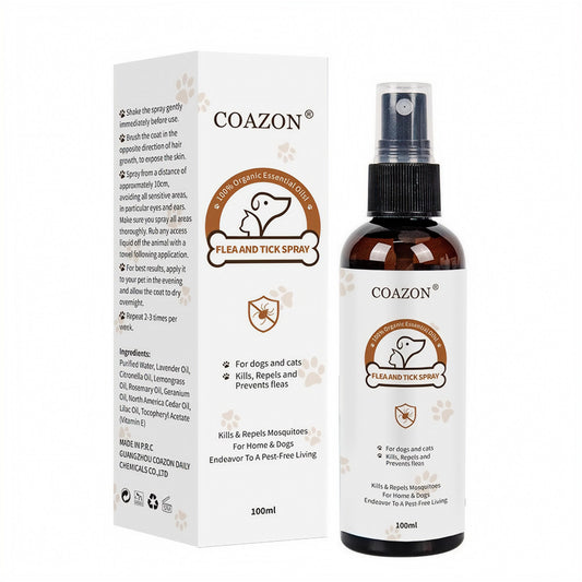 Petovia*Coazon Flea & Tick Spray 100ml