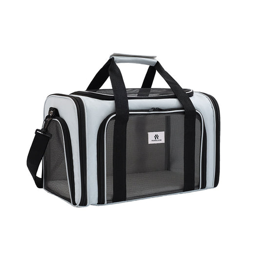 Petovia Portable Airline-Rated Cat & Dog Carrier