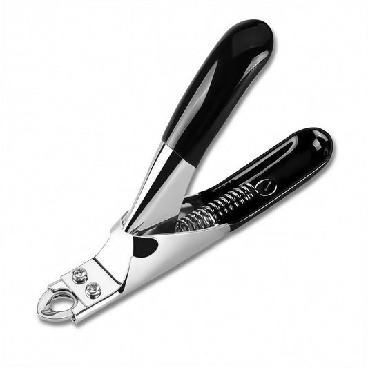 Petovia Stainless-Steel Rounded-Tip Pet Nail Clipper – Safe & Precise Grooming Tool