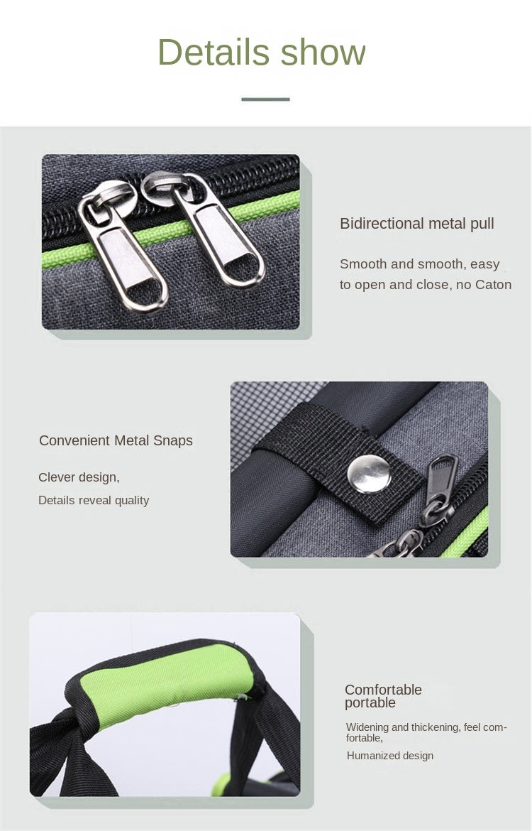 Petovia Expandable Foldable Large-Breathable Pet Shoulder & Hand Carrier