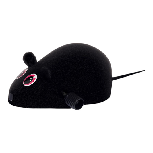 Petovia Plush Simulation Mouse Cat Toy – Interactive Furry Mouse Toy for Cats