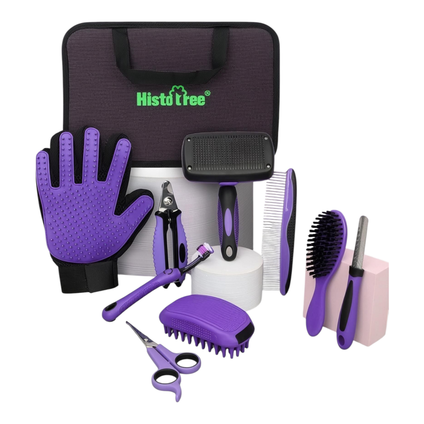 Petovia Deluxe Dog Grooming & Cleaning Set – 9-Piece