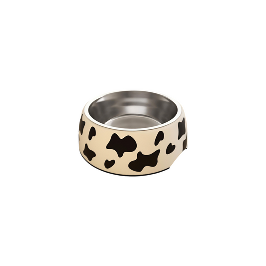 Petovia Stainless Steel Pet Bowl｜Non-Slip Melamine Base
