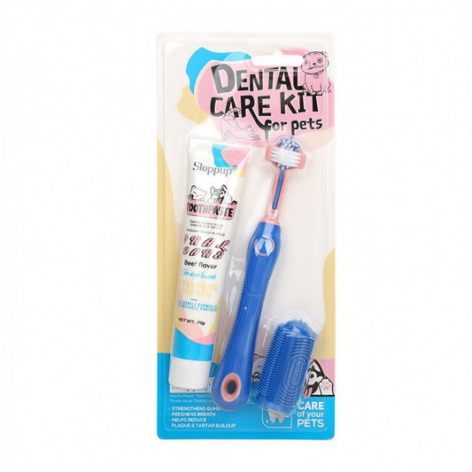 Petovia Pet Dental Care Set – Toothpaste & Toothbrush Kit