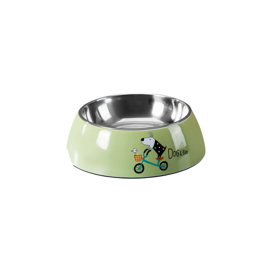 Petovia Stainless Steel Pet Bowl｜Non-Slip Melamine Base